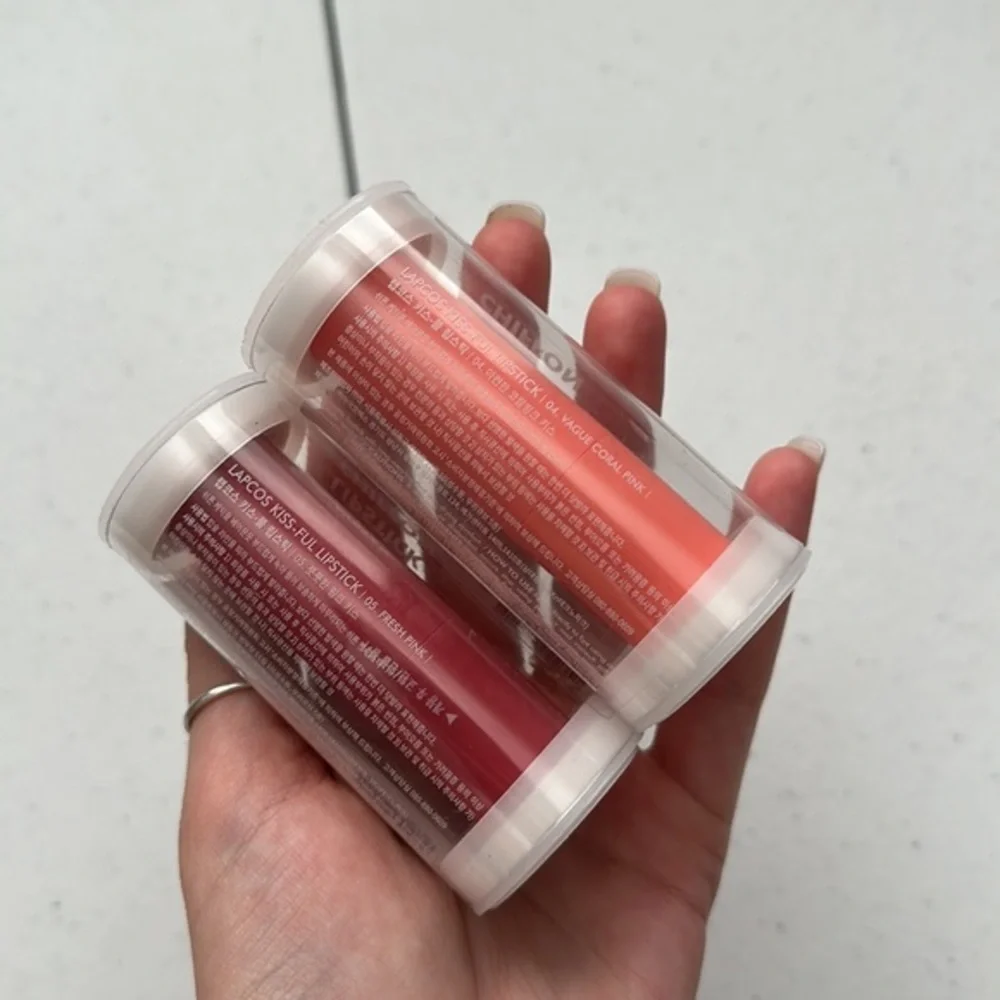 NEW 2 Lapcos Kiss-Full Lipsticks‎
